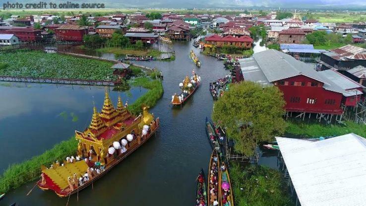 New May Haw Nann Villa Nyaung Shwe Bagian luar foto